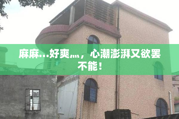 麻麻…好爽灬，心潮澎湃又欲罢不能！