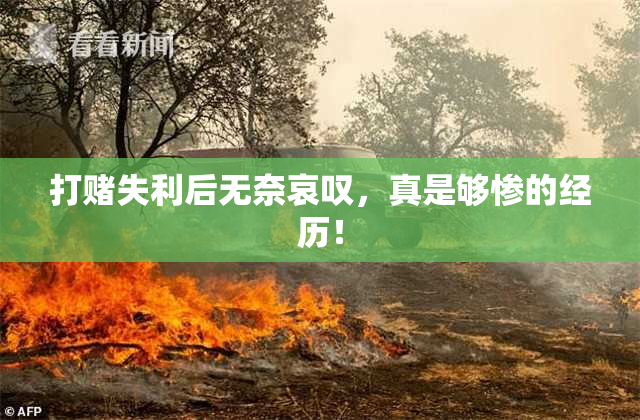 打赌失利后无奈哀叹，真是够惨的经历！