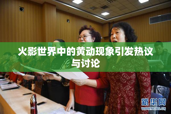 火影世界中的黄动现象引发热议与讨论