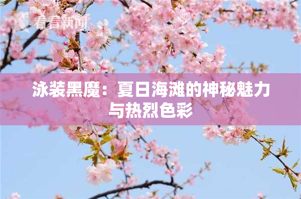 泳装黑魔：夏日海滩的神秘魅力与热烈色彩