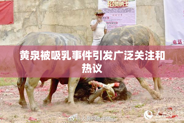 黄泉被吸乳事件引发广泛关注和热议