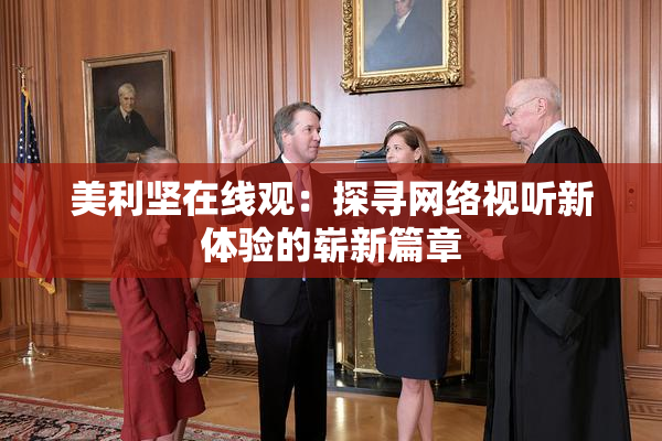 美利坚在线观：探寻网络视听新体验的崭新篇章