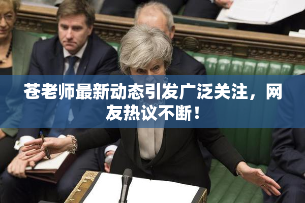 苍老师最新动态引发广泛关注，网友热议不断！