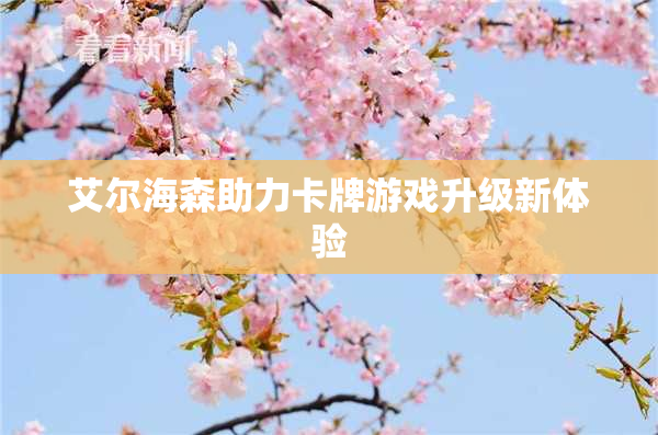 艾尔海森助力卡牌游戏升级新体验