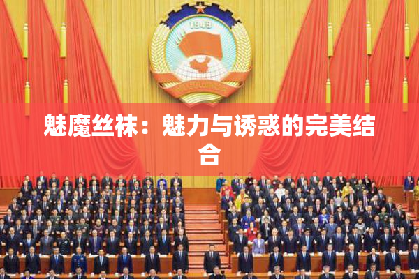 魅魔丝袜：魅力与诱惑的完美结合