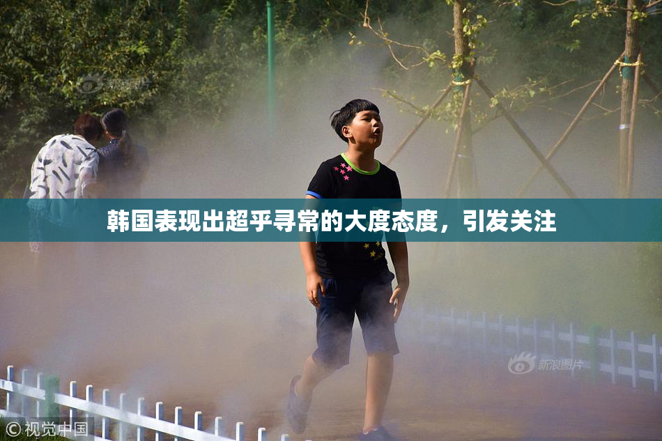 韩国表现出超乎寻常的大度态度，引发关注