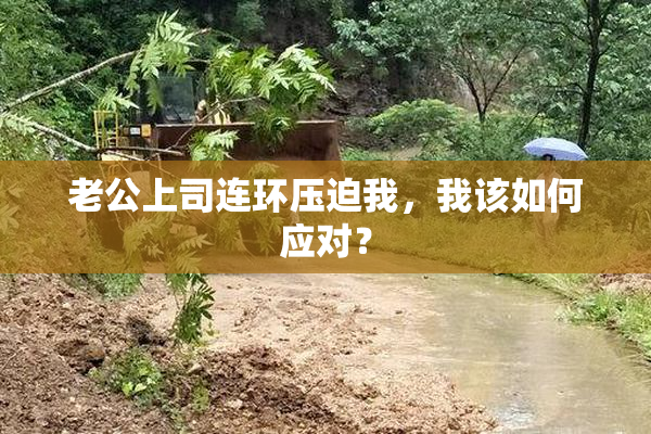 老公上司连环压迫我，我该如何应对？