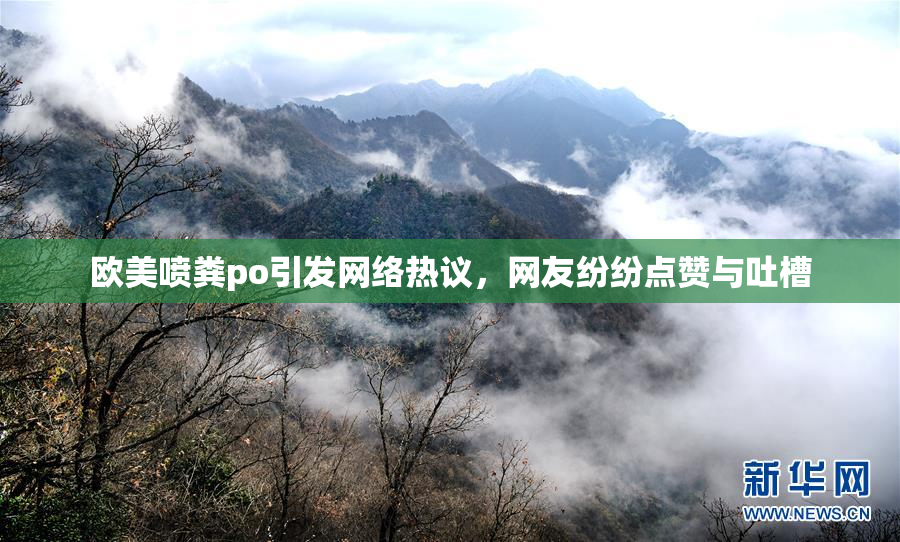 欧美喷粪po引发网络热议，网友纷纷点赞与吐槽