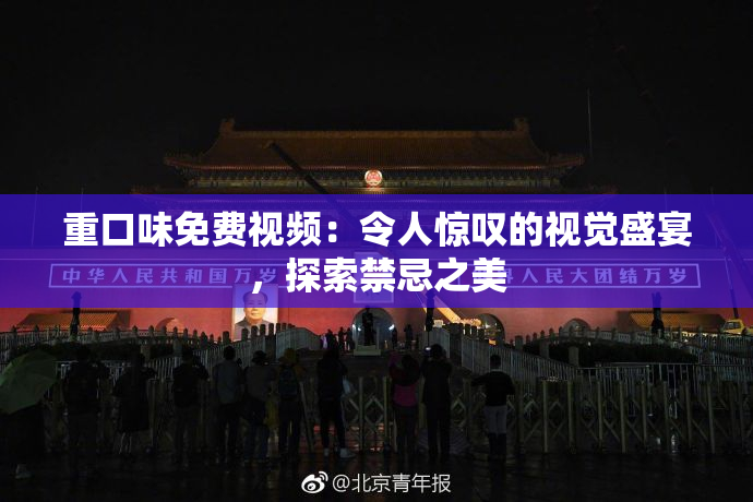 重口味免费视频：令人惊叹的视觉盛宴，探索禁忌之美
