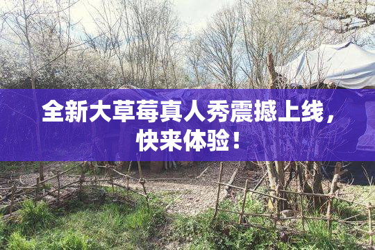 全新大草莓真人秀震撼上线，快来体验！