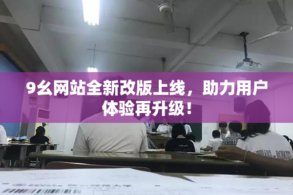 9幺网站全新改版上线，助力用户体验再升级！
